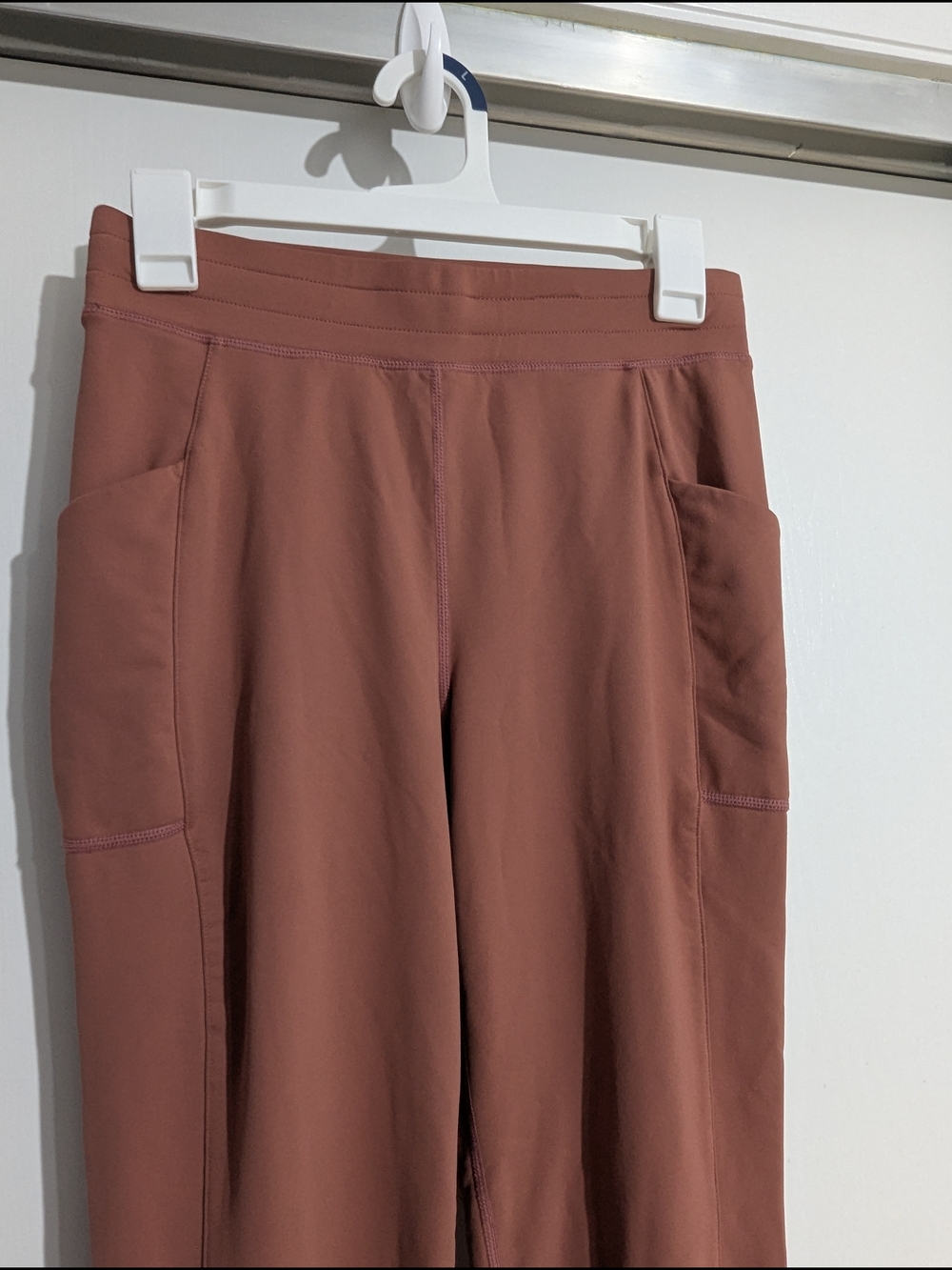 Fabletics Women's Track Joggers in Dusty Rose - Picture 3 of 5